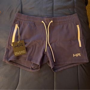Helsinki Athletica Gym Shorts (Navy, Men’s M)